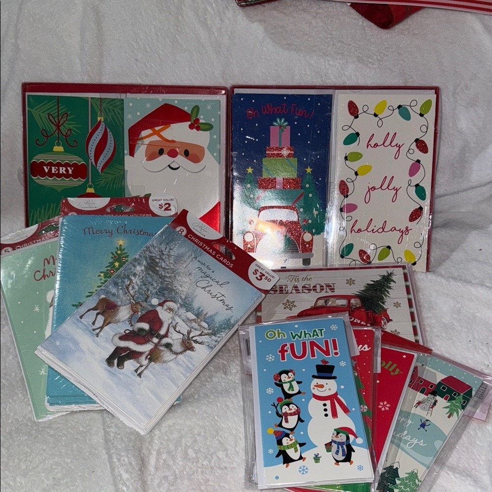 Festive Holiday Greeting Card Set